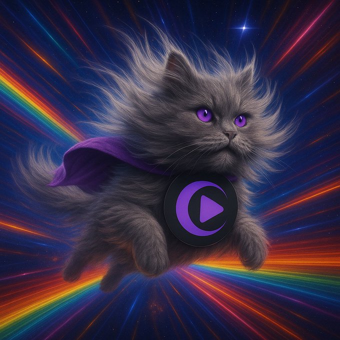 Reclypse cosmic cat background